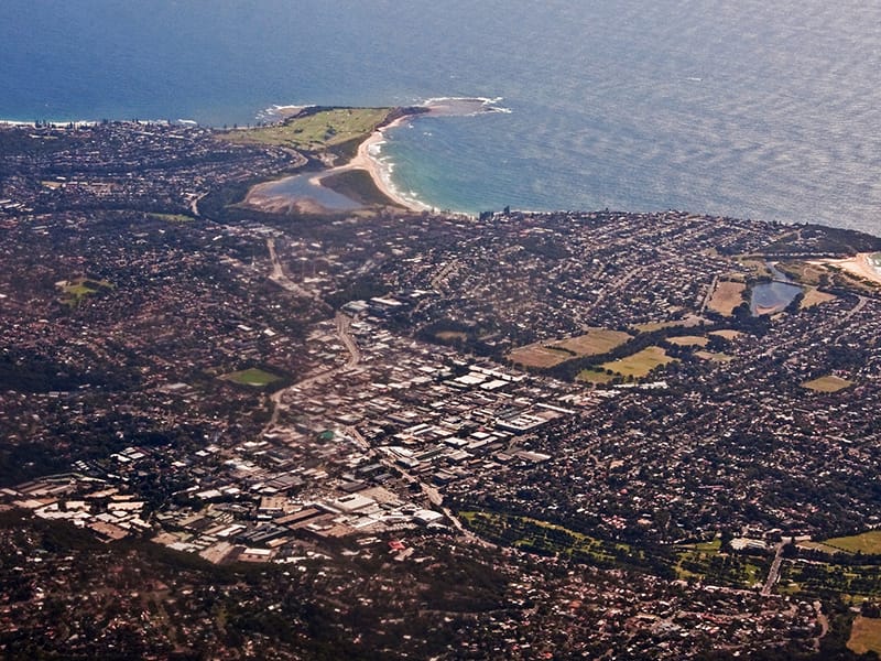 Painting a commercial industrial unit in Brookvale, Northern Beaches