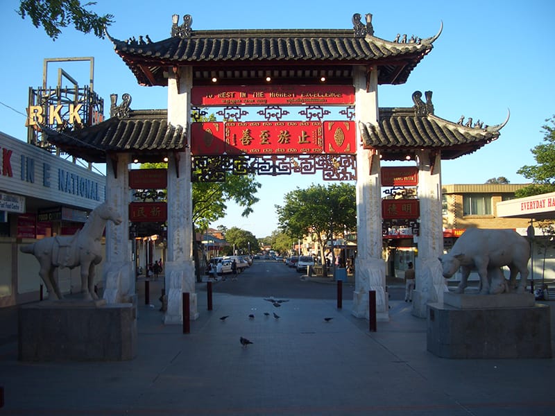 Painting a family home in the vibrant suburb of Cabramatta, Sydney
